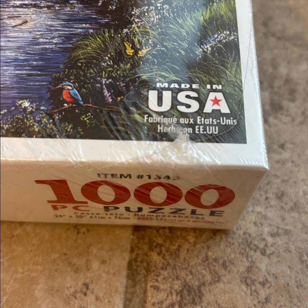 NWT White Mountain 1000 piece puzzle, Sunday Afternoon. Sealed in box. - Picture 2 of 3